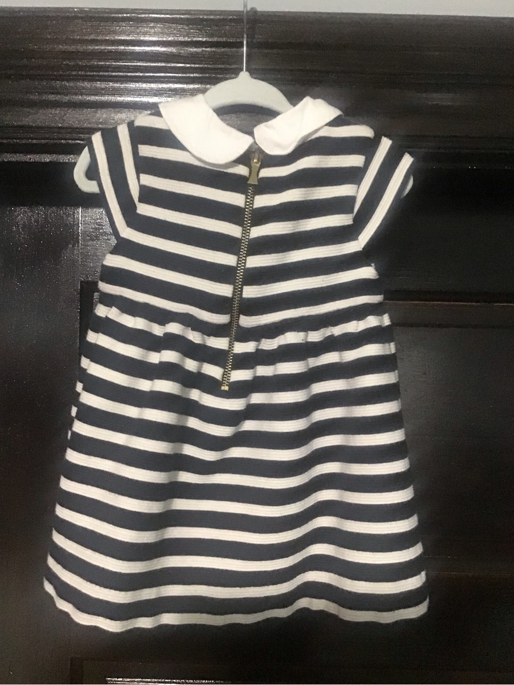 Kate Spade Black and White Striped Kids Dress size 18 months
